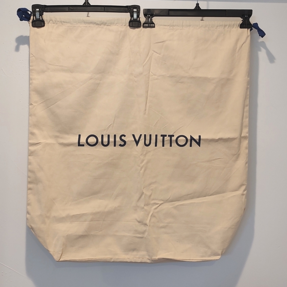 Luis Vuitton Authentic Large Dust Bag Drawstring 24" X 26"